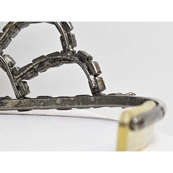 Vintage 1940s - 50s Rhinestone Tiara - Picture 11 of 14